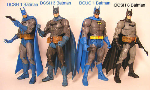 The Many Outfits of Batman