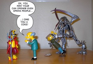 Simpsons Burns Flanders Devil Smithers Manga Cyber Violator