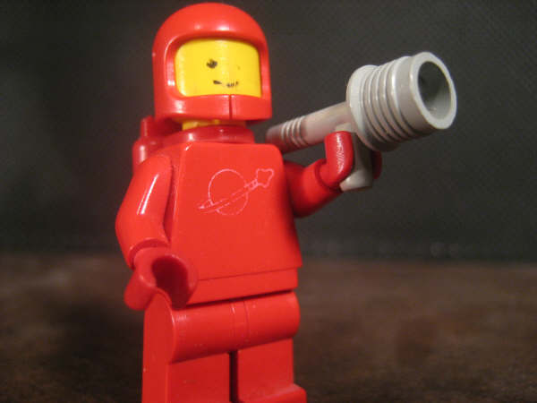 lego red astronaut