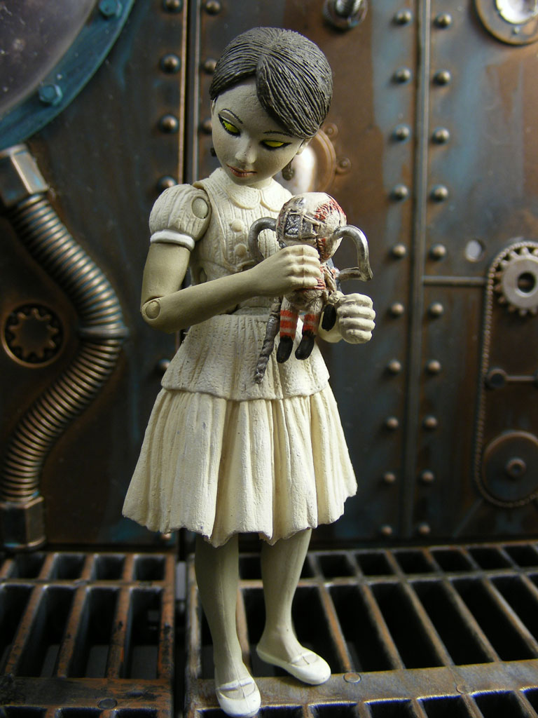 Review Young Eleanor & Little Sister (Bioshock, NECA) .
